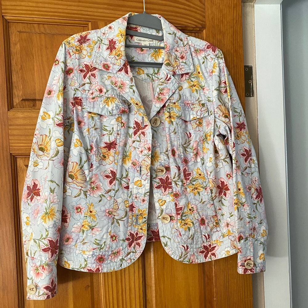 🌻Floral Women's Jacket - Picture 5 of 16